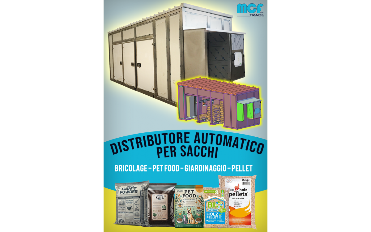 DISTRIBUTORE AUTOMATICO PER SACCHI